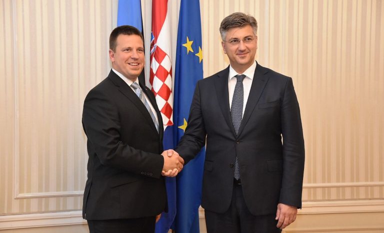 Plenković: “Želimo da Hrvatska dostigne estonsku razinu digitalizacije”