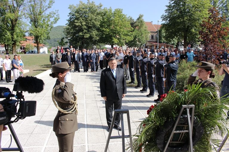 U Otočcu obilježena 27. obljetnica Prvi hrvatski redarstvenik