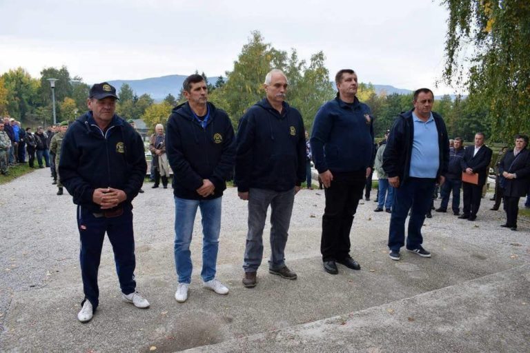 Svečanost povodom 26. godina formiranja 74. samostalnog petrinjskog bataljuna