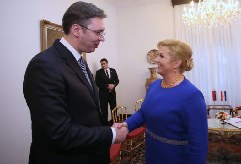 Vučić priznao: “Tražio sam Grabar-Kitarović da ne koristi stalno izraz velikosrpska agresija”