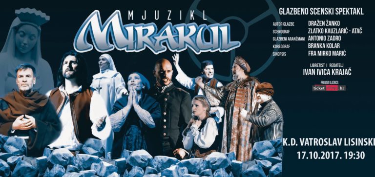 Mjuzikl ‘Mirakul’ u KD ‘Vatroslav Lisinski’