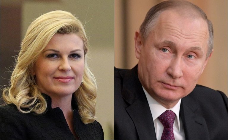 Putin osobno najavio dolazak Grabar Kitarović u Rusiju