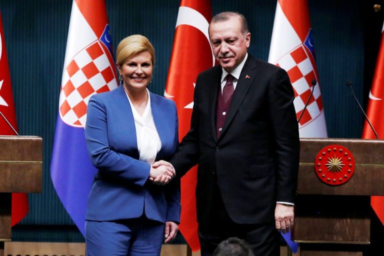 Grabar-Kitarović i Erdogan najavili pomoć BiH u pokretanju reformi