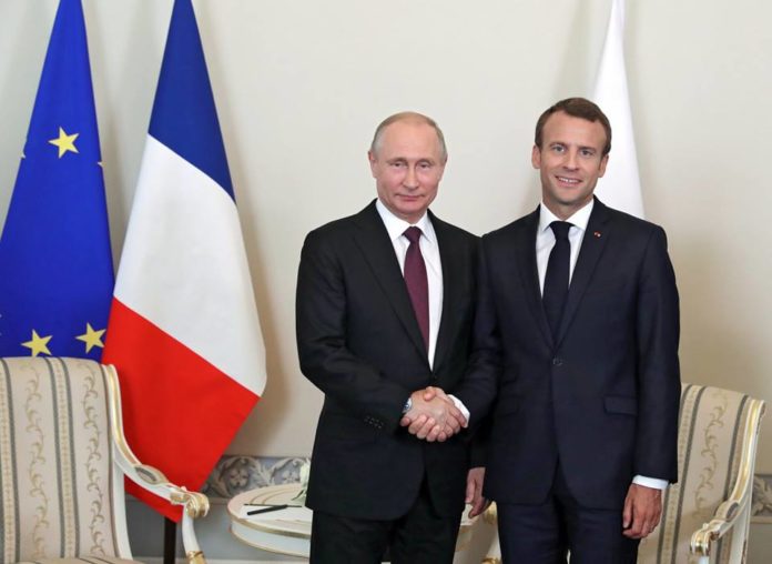 Putin, Macron