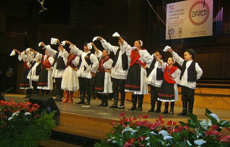 52. Omladinski tamburaški festival Hrvatske bratske zajednice u Americi održan u Lisinskom