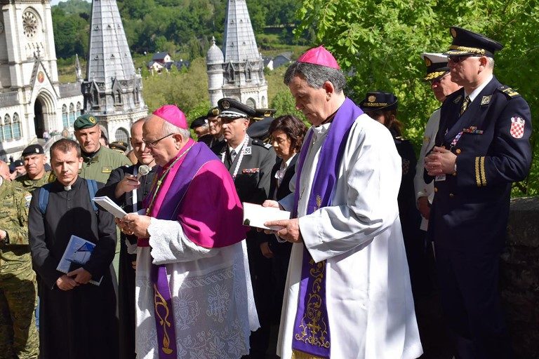 Hrvatska vojska na 61. međunarodnom hodočašću u Lourdesu