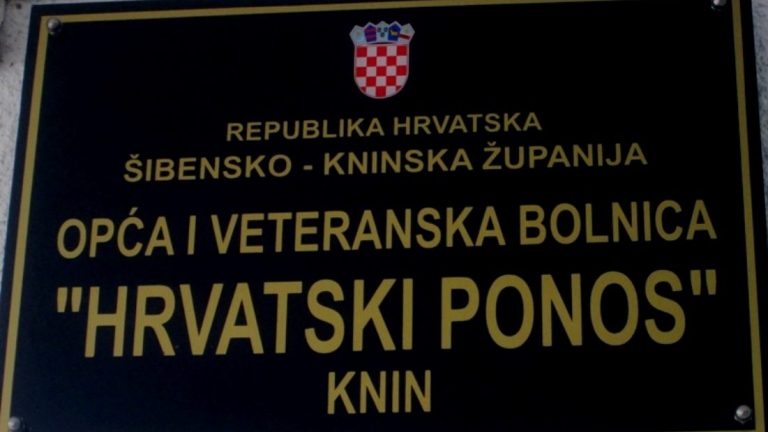 Veteranskoj bolnici u Kninu blokiran račun zbog duga za lijekove