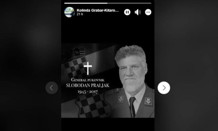 SDA žestoko napao Grabar-Kitarović zbog objave Praljkove fotografije