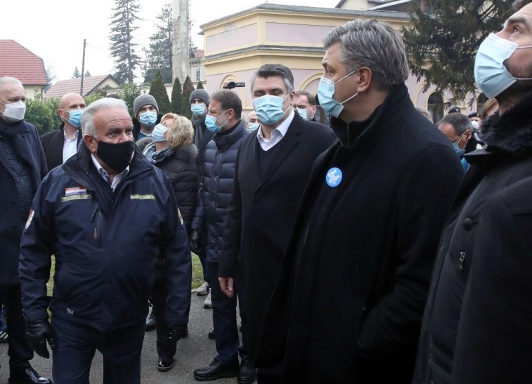 Plenković: Pomoći ćemo u sanaciji šteta od potresa