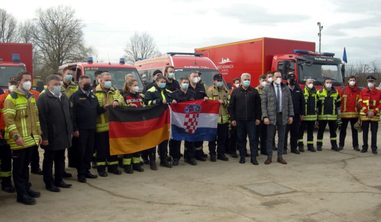 U Glinu stigao konvoj sa sto tona humanitarne pomoći iz Njemačke