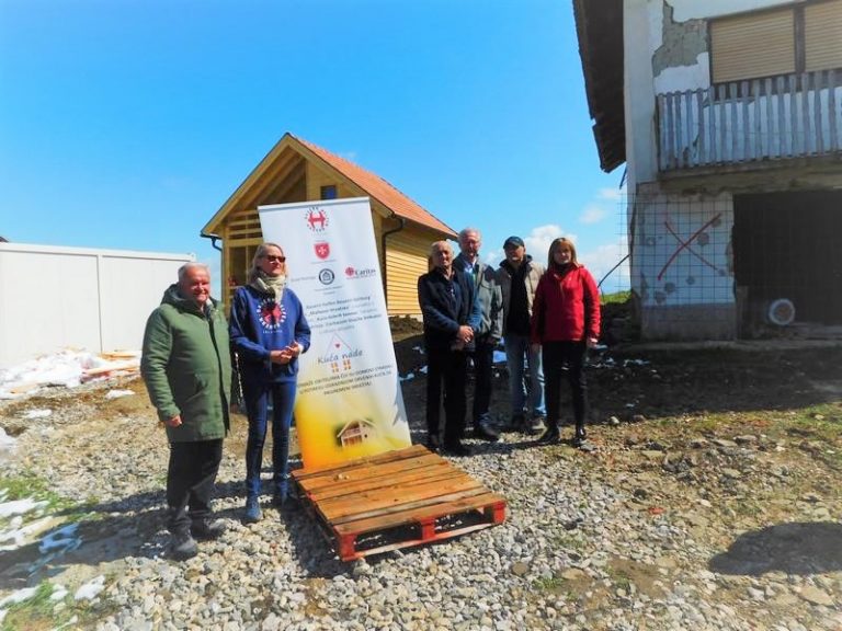 Austrijska udruga gradnjom kuća pomaže potresom pogođenim obiteljima