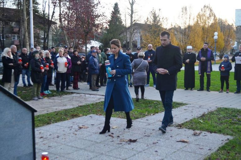 Obilježba u sisačkoj četvrti Caprag