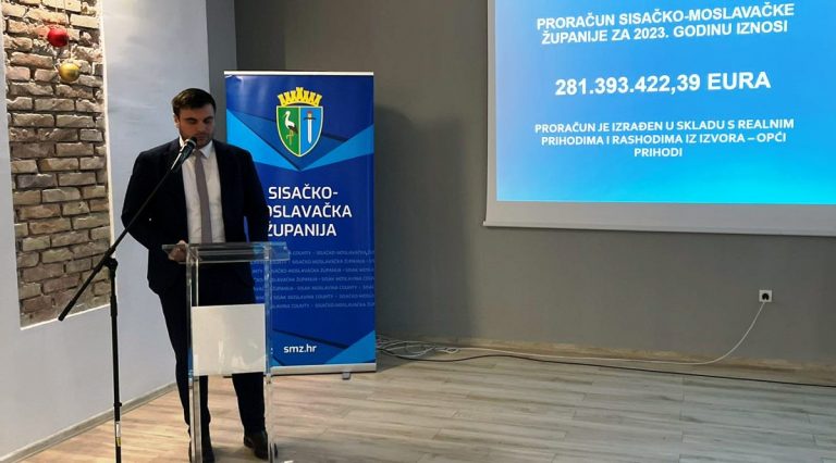 Sisak: Župan Celjak predstavio proračun ‘težak’ više od 281 mil. eura