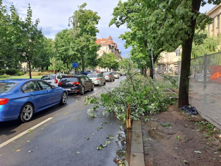 Grad poslao apel Zagrepčanima. Oluja opet čupala drveće i nosila krovove