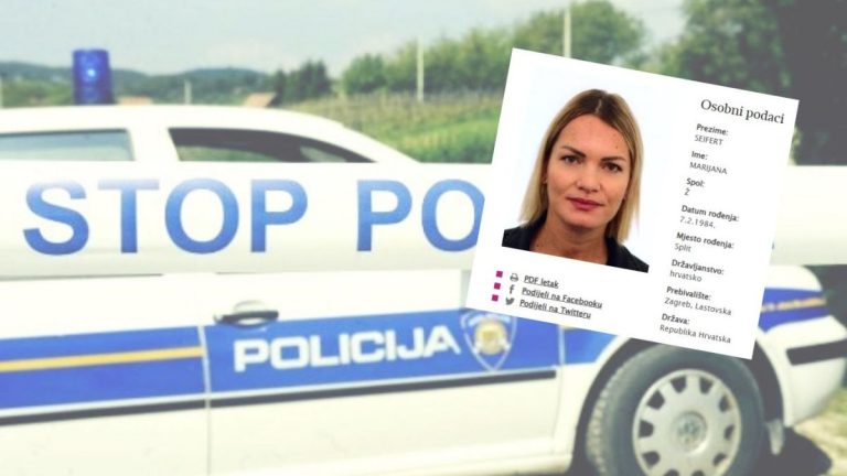 Zagrebačka policija oglasila se nakon istupa sestre nestale Marijane Seifert